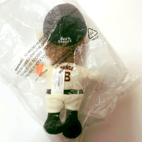 San Francisco Giants Hunter Pence on Board Plush Doll Window Cling 2017 - Picture 3 of 4